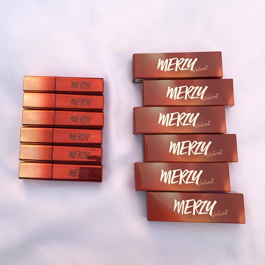 ザ ファースト ベルベット ティント シーズン3/MERZY/リップティントを使ったクチコミ(2枚目)