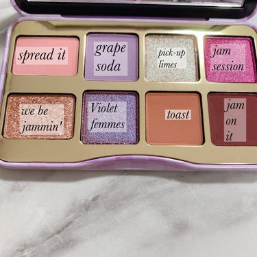  ザッツ マイ ジャム！ ミニ アイシャドウ　パレット ​/Too Faced/アイシャドウパレットを使ったクチコミ（3枚目）