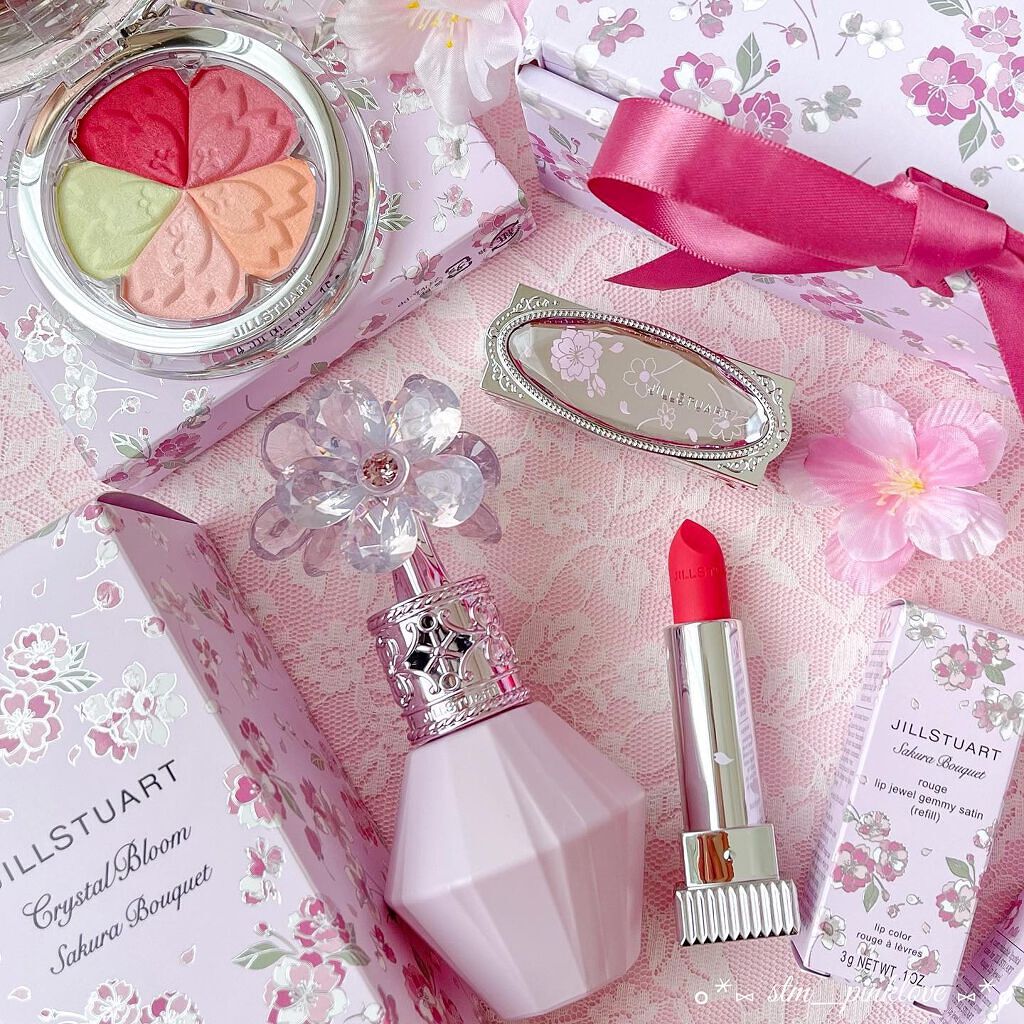 サクラブーケ ブルーム ミックスブラッシュ コンパクト/JILL STUART/パウダーチークを使ったクチコミ(2枚目)