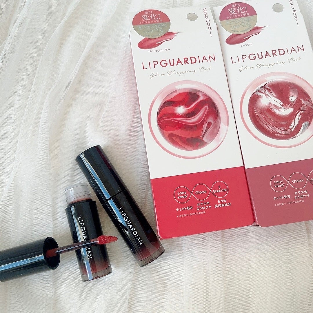 グロウラッピングティント/LIPGUARDIAN/リップティントを使ったクチコミ(2枚目)