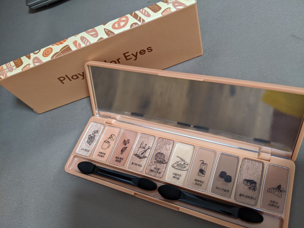 プレイカラー アイシャドウ/ETUDE/アイシャドウパレットを使ったクチコミ(1枚目)