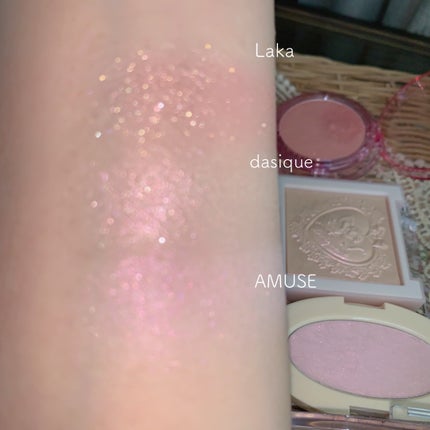 ドリームビームハイライター/Laka/パウダーハイライトを使ったクチコミ(8枚目)