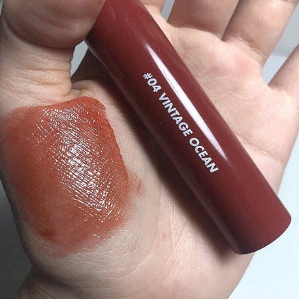 グラスティングウォーターティント/rom&nd/リップティントを使ったクチコミ(7枚目)