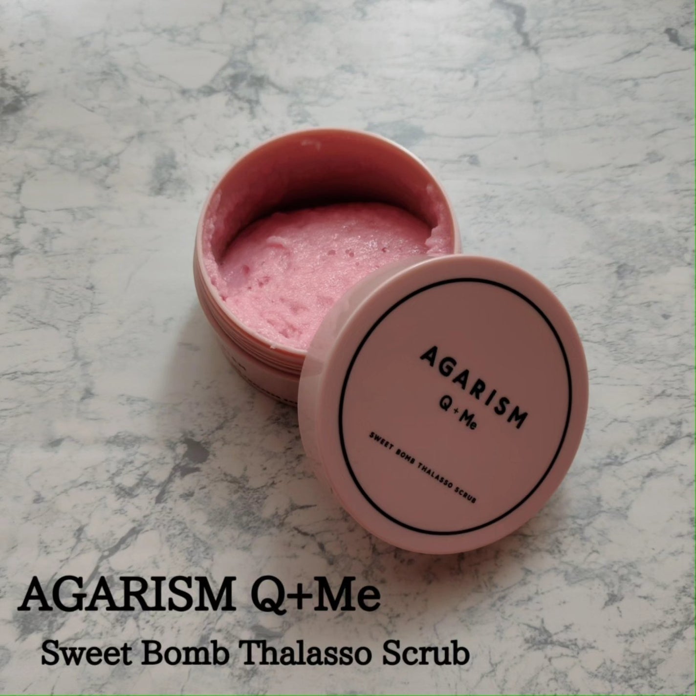 Q+Me スウィート ボム タラソ スクラブ/AGARISM/バスト・ヒップケアを使ったクチコミ(1枚目)