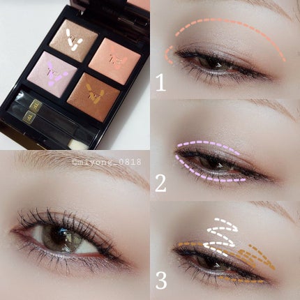 アイ カラー クォード/TOM FORD BEAUTY/アイシャドウパレットを使ったクチコミ(3枚目)