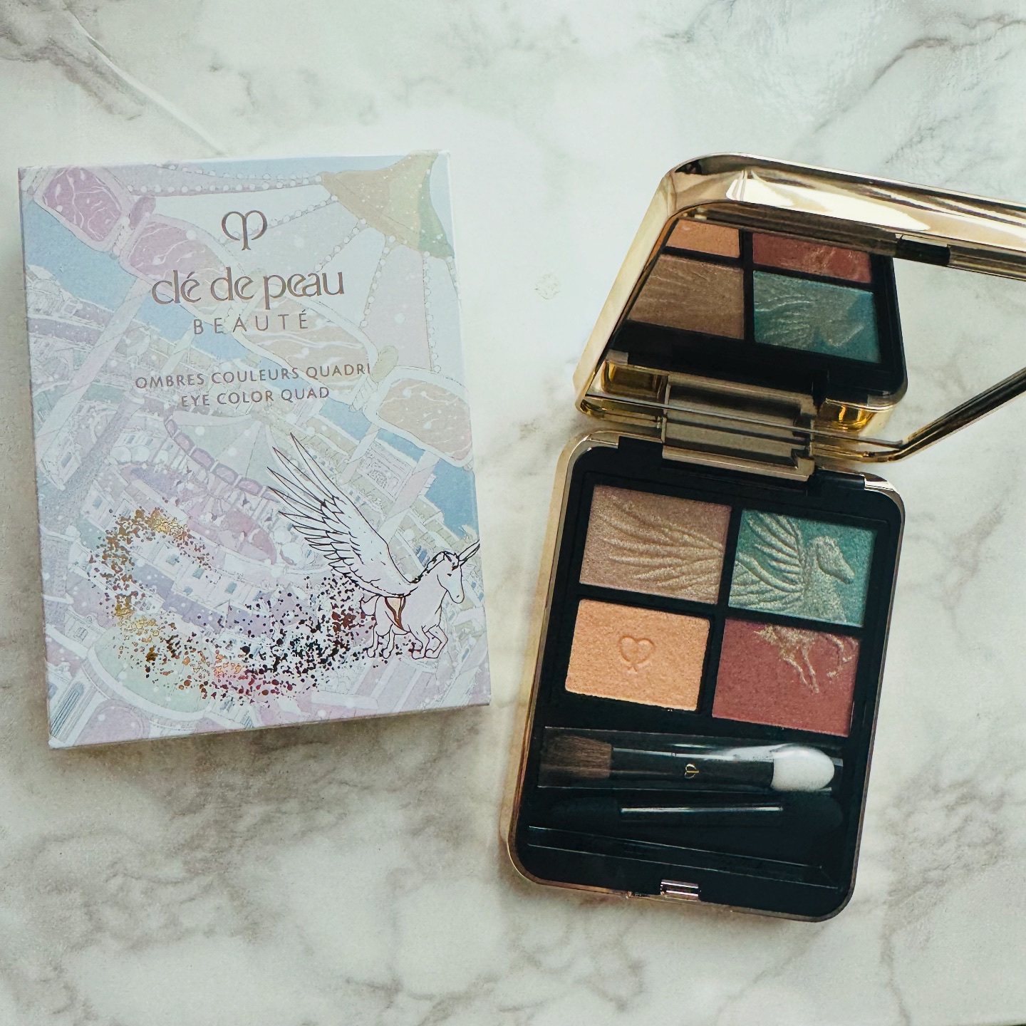 オンブルクルールクアドリ/クレ・ド・ポー ボーテ/アイシャドウパレットを使ったクチコミ（1枚目）