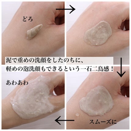 スクラビング マッド ウォッシュ/KANEBO/洗顔フォームを使ったクチコミ(3枚目)