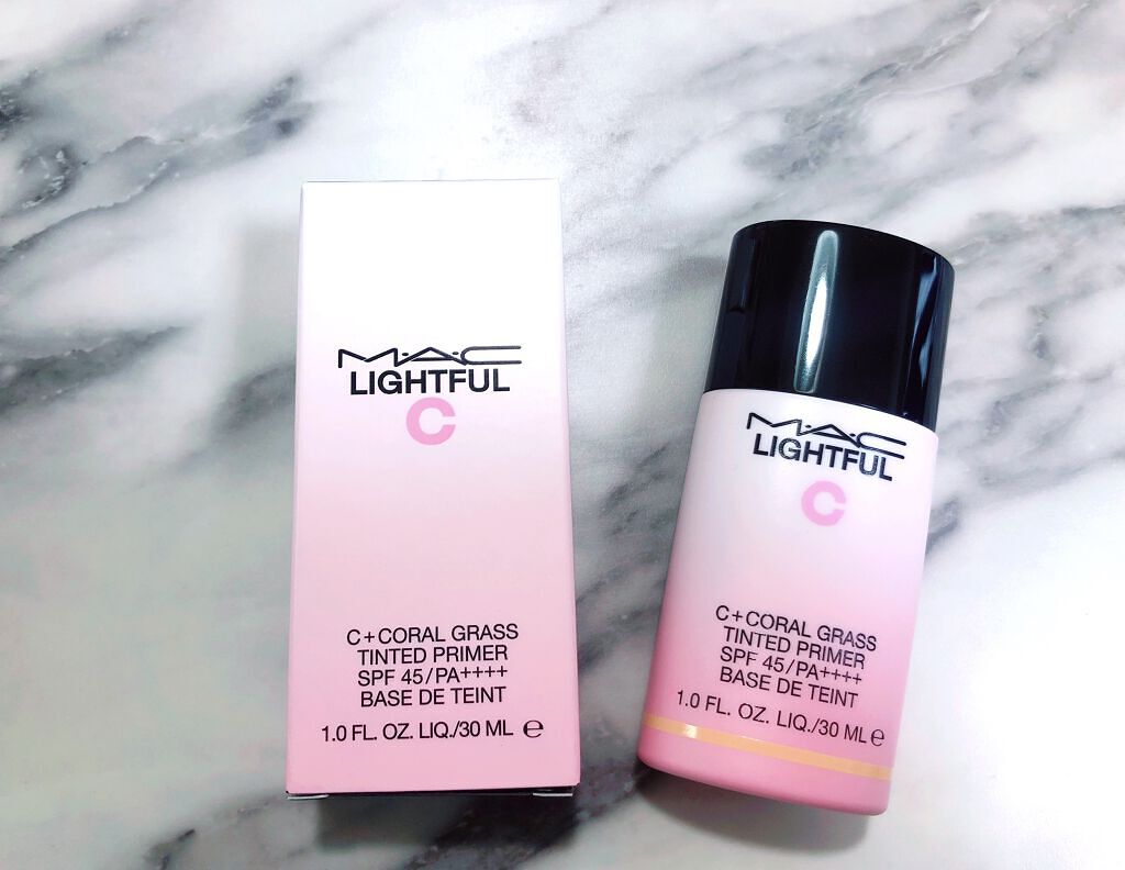 ライトフル Ｃ＋ティンティッド プライマーSPF45(PA++++)/M・A・C/化粧下地を使ったクチコミ（1枚目）