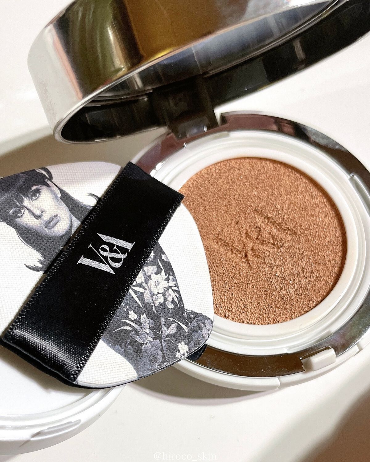 ロングウェアクッションファンデーション/V&Aビューティー/クッションファンデーションを使ったクチコミ(6枚目)