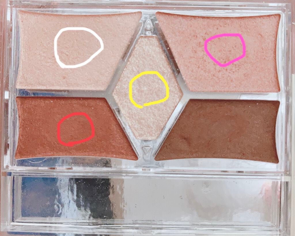 【旧品】パーフェクトスタイリストアイズ/キャンメイク/アイシャドウパレットを使ったクチコミ(3枚目)