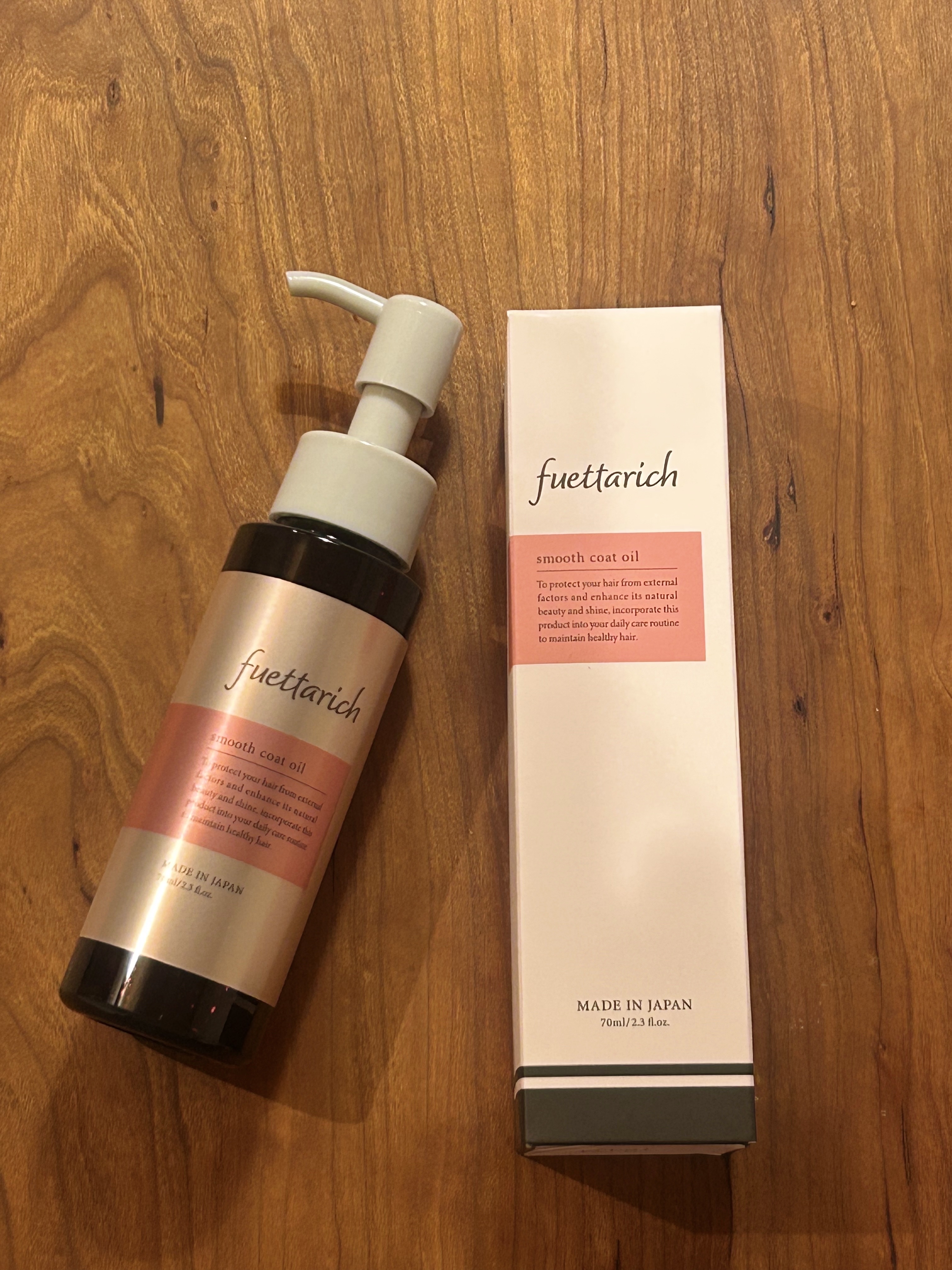 スムースコートオイル/fuettarich (フエッタリッチ)/ヘアオイルを使ったクチコミ（1枚目）