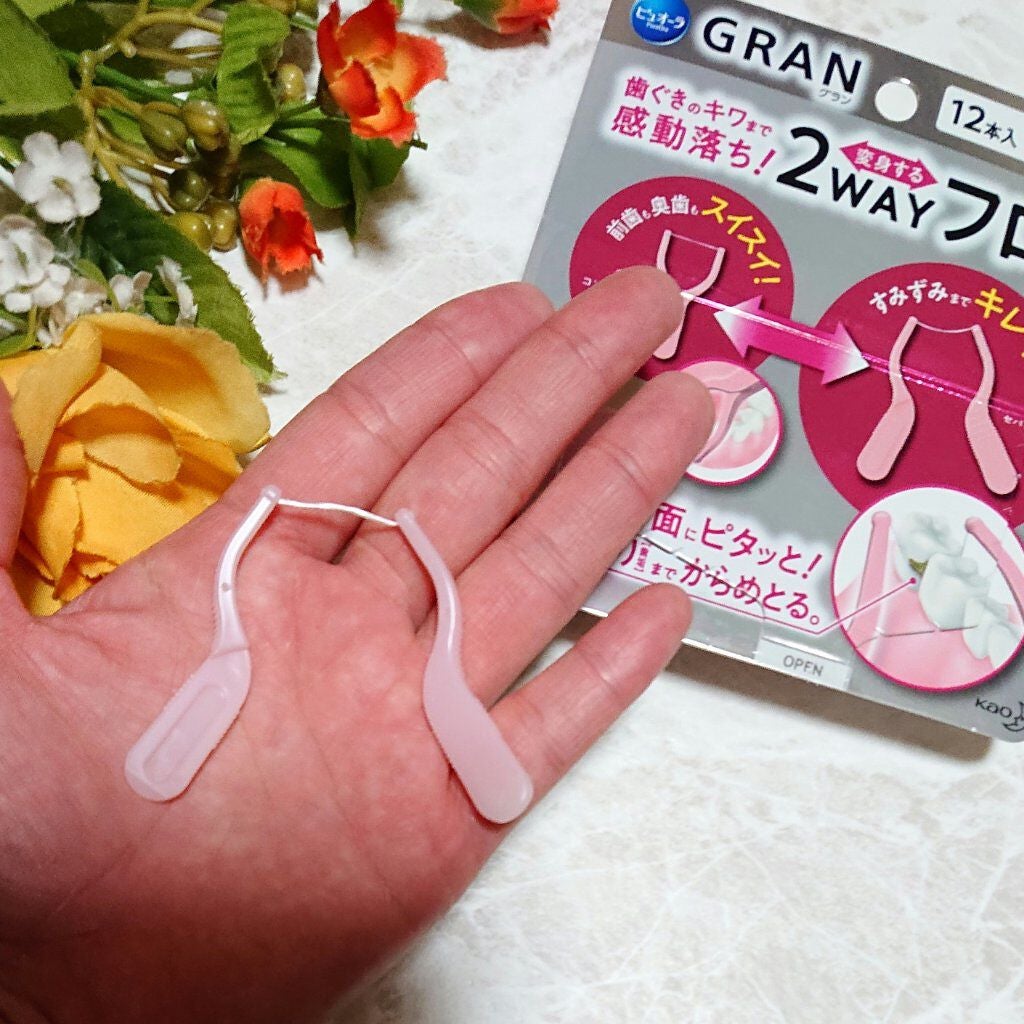 ピュオーラGRAN 2WAYフロス/ピュオーラ/デンタルフロス・歯間ブラシを使ったクチコミ(5枚目)