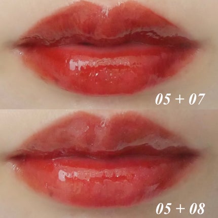 フラッフィリップティント/BLESSED MOON/リップティントを使ったクチコミ(10枚目)