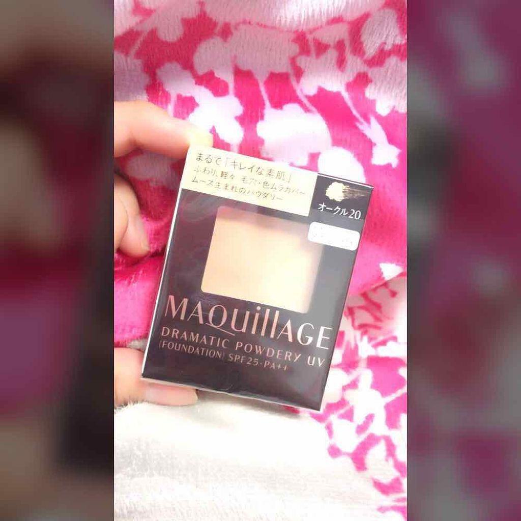 ドラマティックパウダリー UV/マキアージュ/パウダーファンデーションを使ったクチコミ(1枚目)