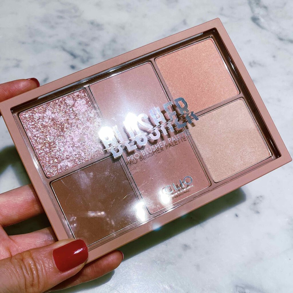 プロ ブラッシャー パレット/CLIO/パウダーチークを使ったクチコミ（3枚目）