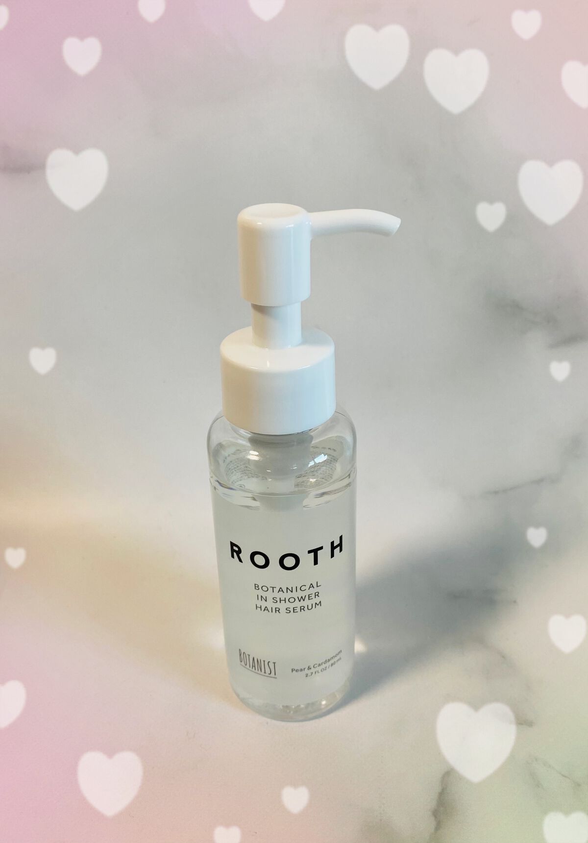 ルース ボタニカルインシャワー ヘアセラム/BOTANIST/洗い流すヘアトリートメントを使ったクチコミ(1枚目)