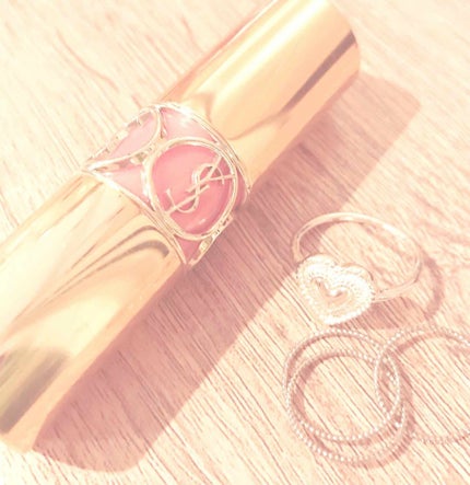 ルージュ ヴォリュプテ シャイン/YVES SAINT LAURENT BEAUTE/口紅を使ったクチコミ(1枚目)