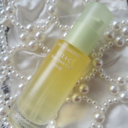 グリーンタンジェリン ビタC ダークスポットケアセラム/goodal/美容液を使ったクチコミ(1枚目)