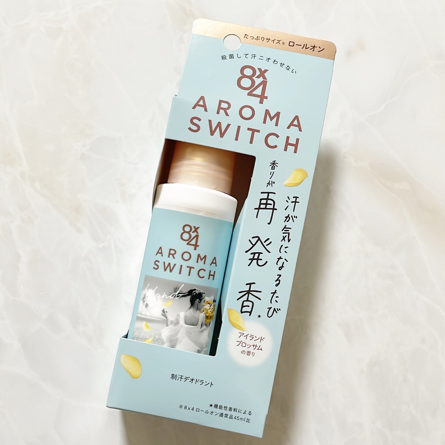 8x4 アロマスイッチ ロールオン アイランドブロッサムの香り/8x4/デオドラント・制汗剤を使ったクチコミ(2枚目)