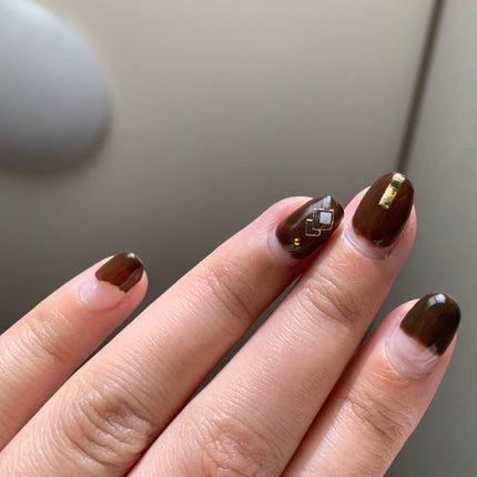 ジェルネイル(ライト対応)/セリア/ジェルネイルを使ったクチコミ(1枚目)