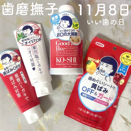 塩と重曹の薬用ハミガキ/毛穴撫子/歯磨き粉を使ったクチコミ(1枚目)