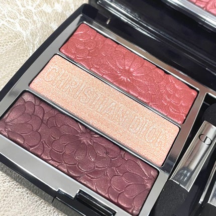 トリオ ブリック パレット<ピュア グロウ>/Dior/アイシャドウパレットを使ったクチコミ(2枚目)