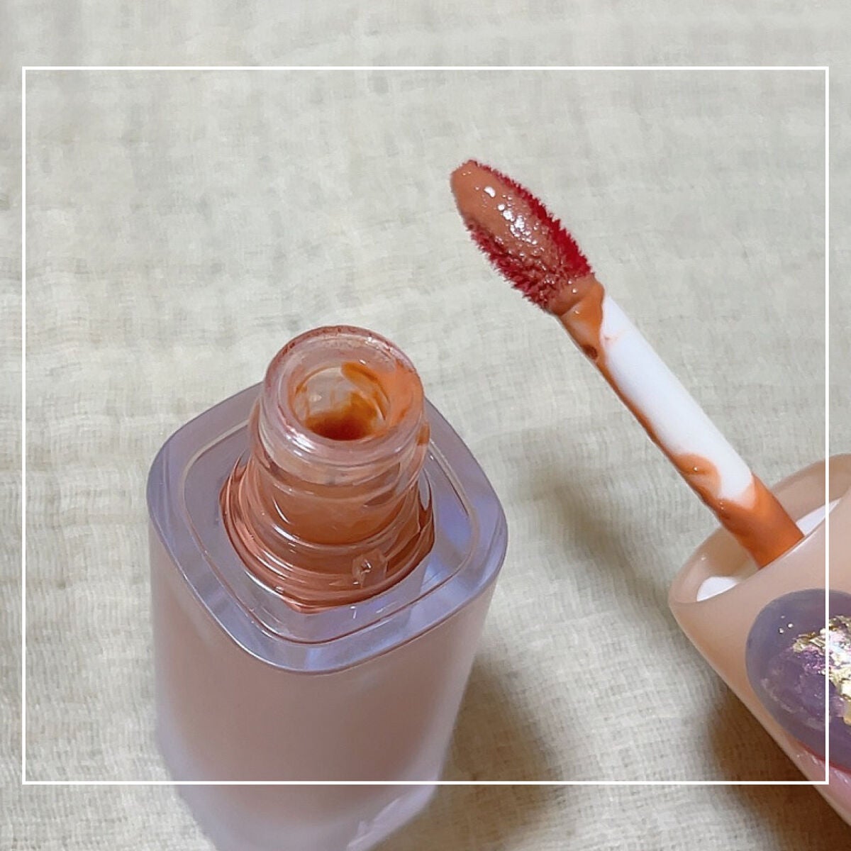 フルーティーグラムティント/Laka/リップティントを使ったクチコミ(3枚目)