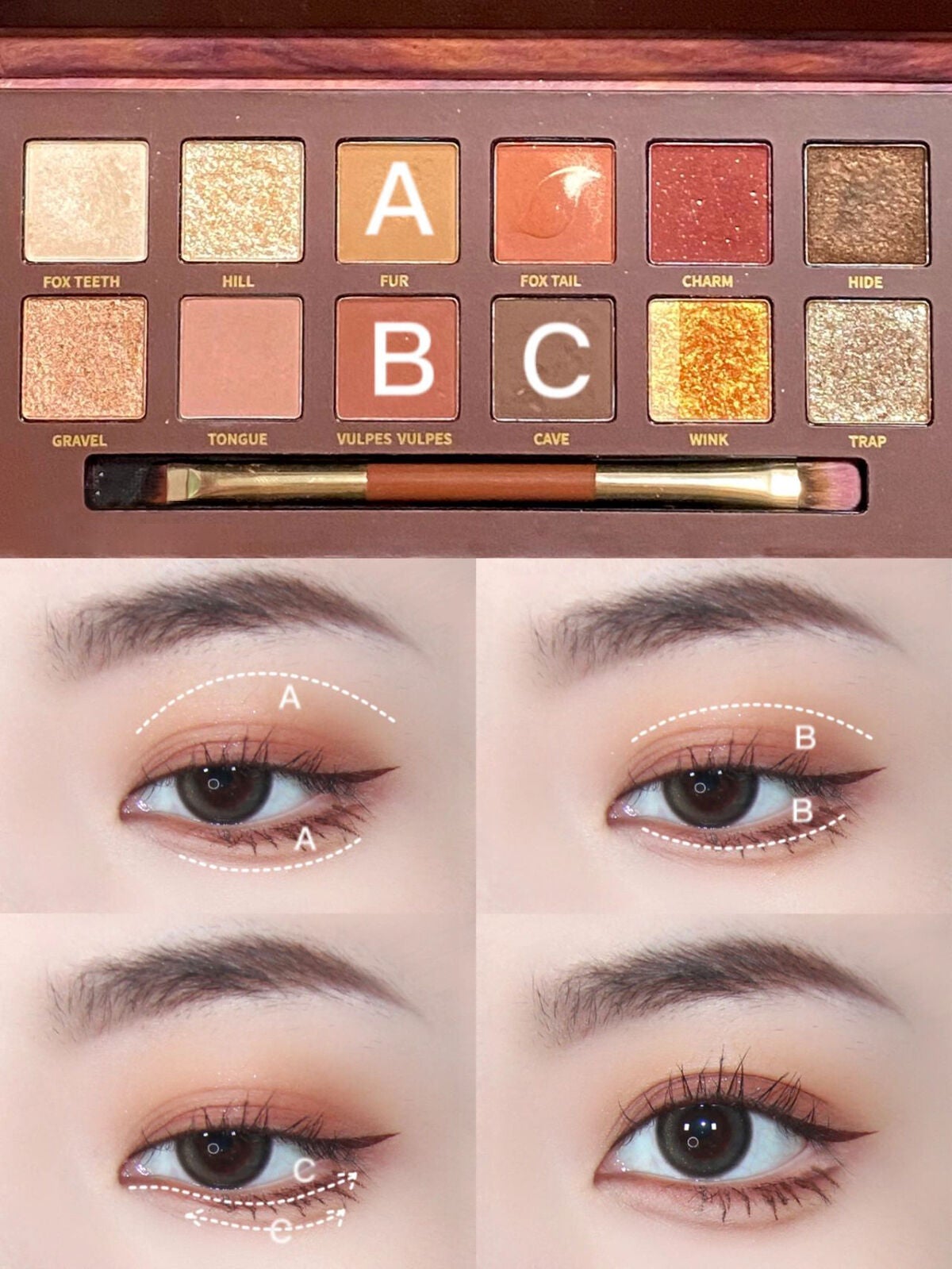 エクスプローラ12色 動物アイシャドウパレット/PERFECT DIARY/アイシャドウパレットを使ったクチコミ(7枚目)