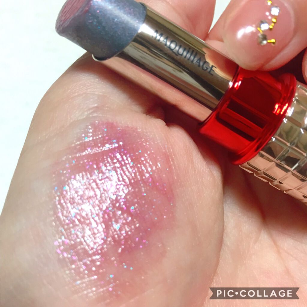 ドラマティックルージュEX 10(限定デザイン)/マキアージュ/口紅を使ったクチコミ（2枚目）