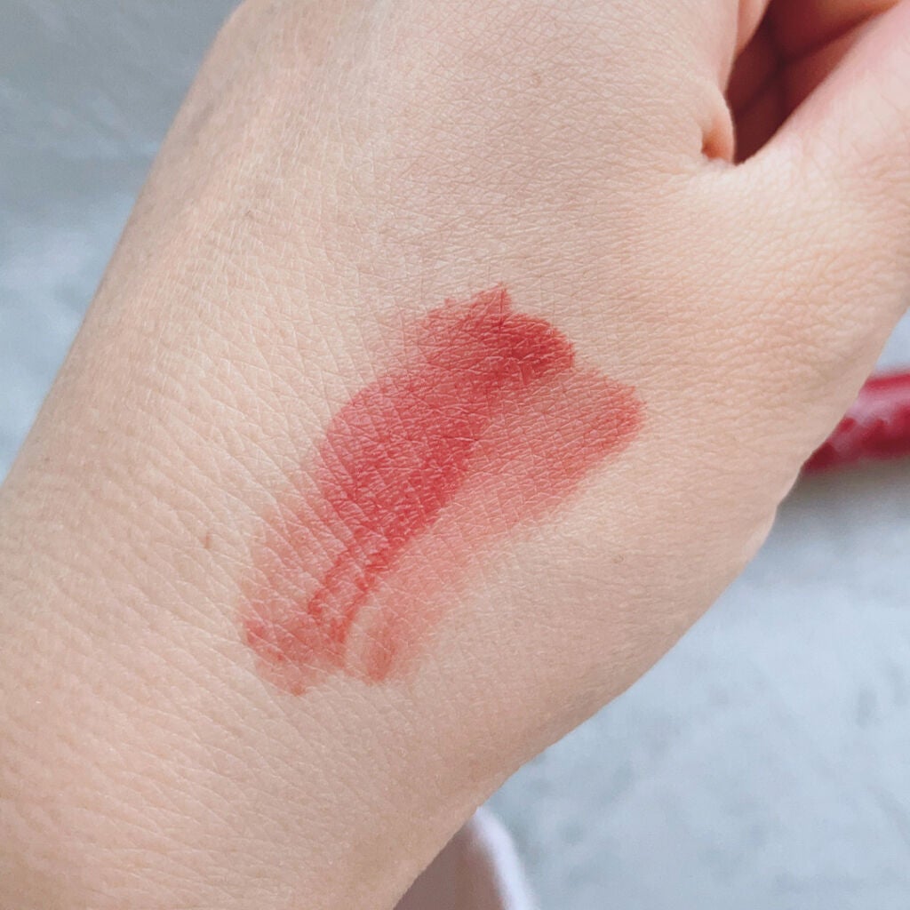 ジューシーラスティングティント/rom&nd/リップティントを使ったクチコミ(2枚目)