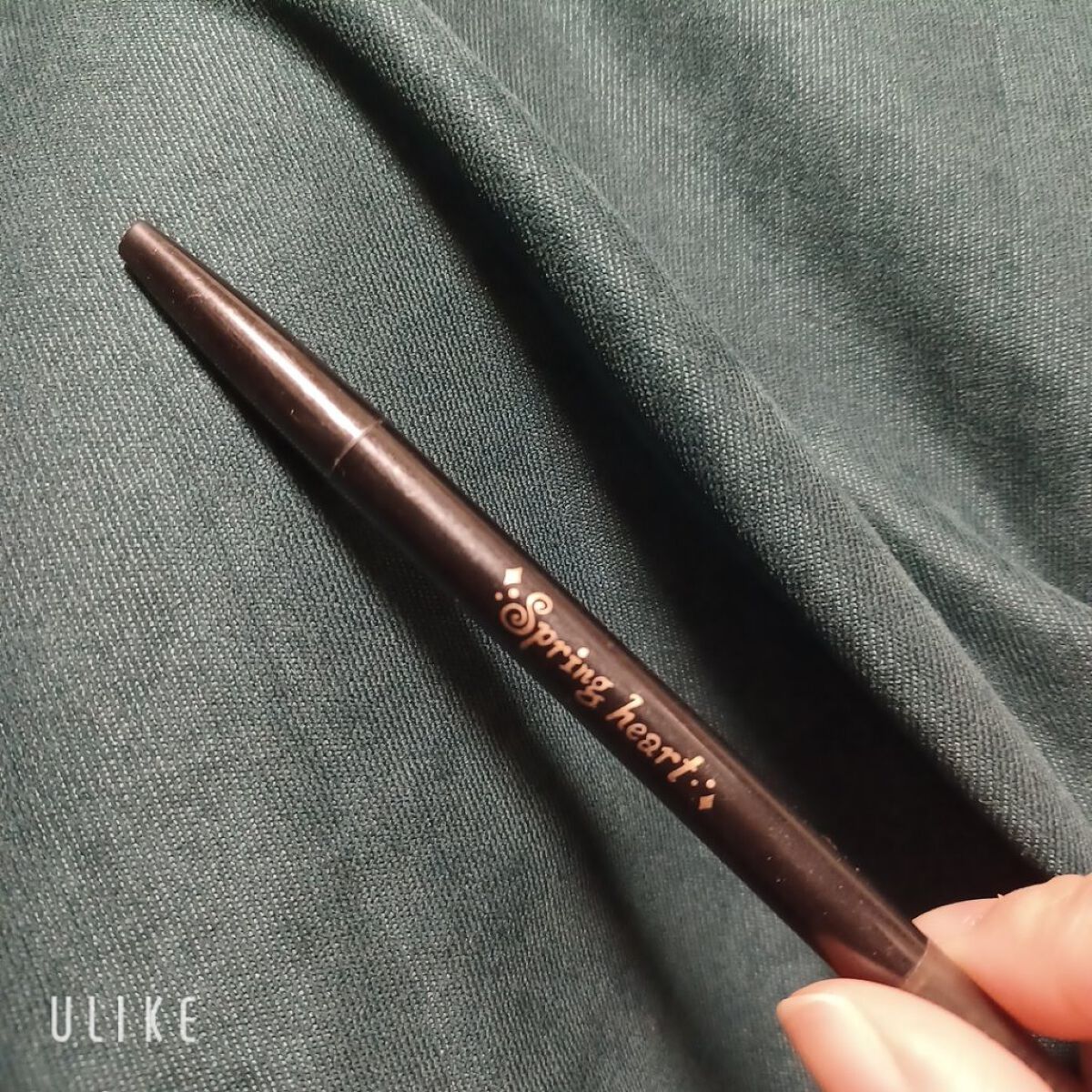 オーバルアイブロウ ダークブラウン/スプリングハート/アイブロウペンシルを使ったクチコミ（1枚目）