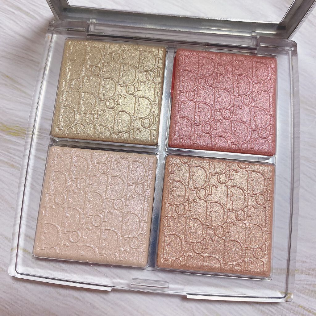 ディオール バックステージ フェイス グロウ パレット/Dior/ハイライトを使ったクチコミ（2枚目）