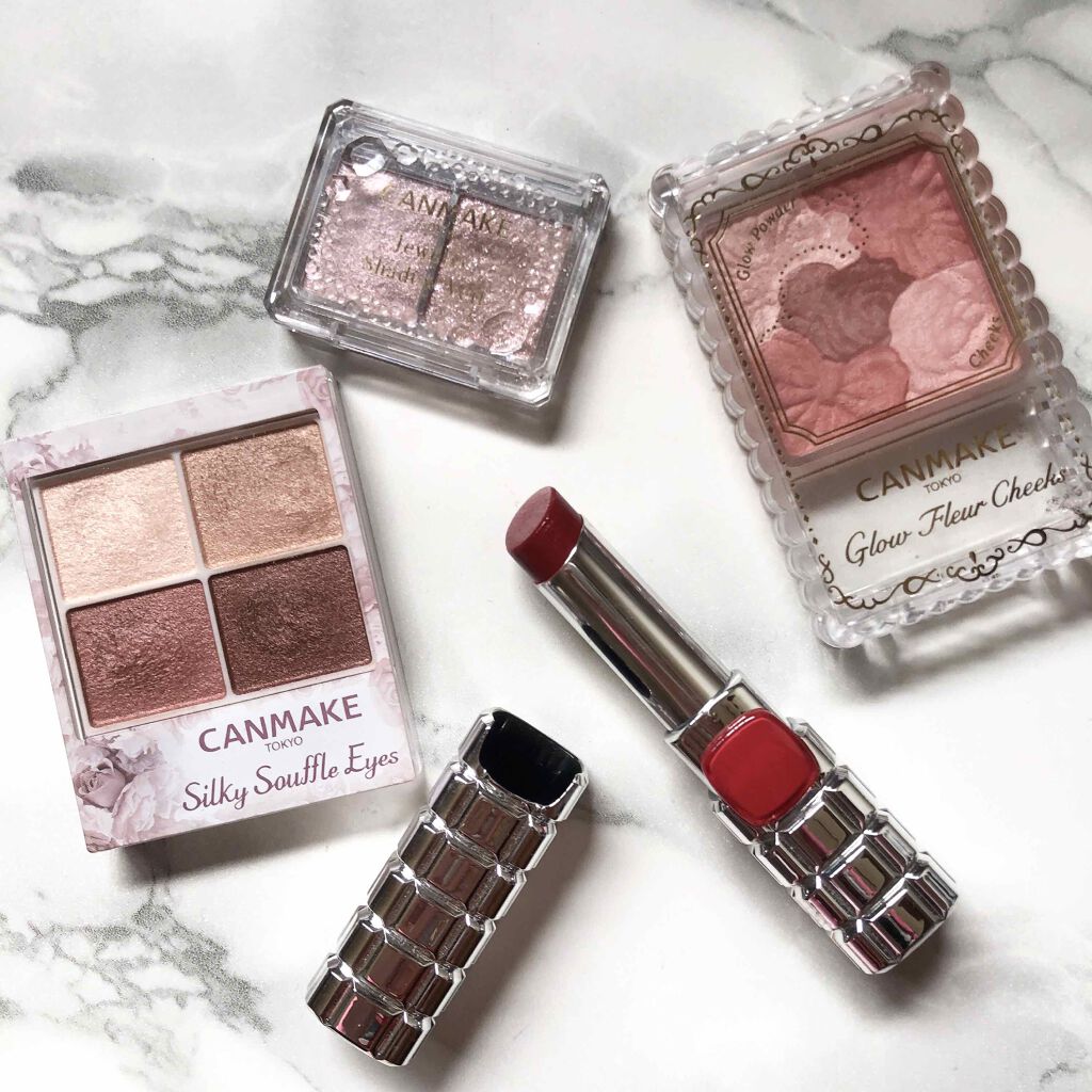 グロウフルールチークス/キャンメイク/パウダーチークを使ったクチコミ(3枚目)