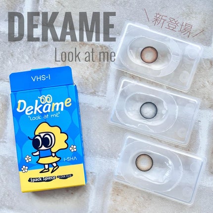 DEKAME/蜜のレンズ/カラーコンタクトレンズを使ったクチコミ(1枚目)