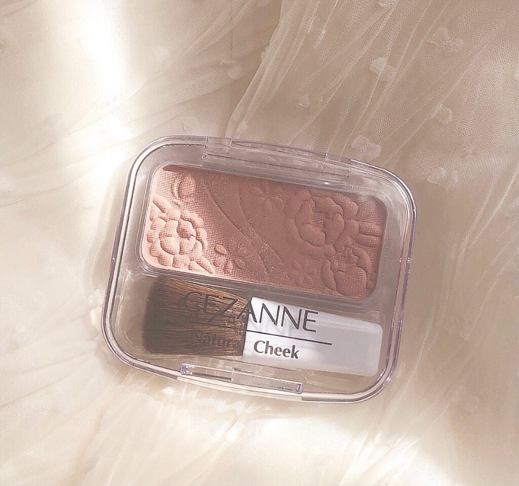 ナチュラル チークN/CEZANNE/パウダーチークを使ったクチコミ(2枚目)