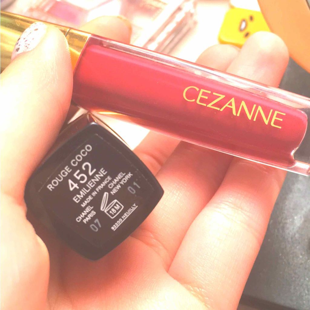 カラーティントリップ/CEZANNE/リップティントを使ったクチコミ（1枚目）