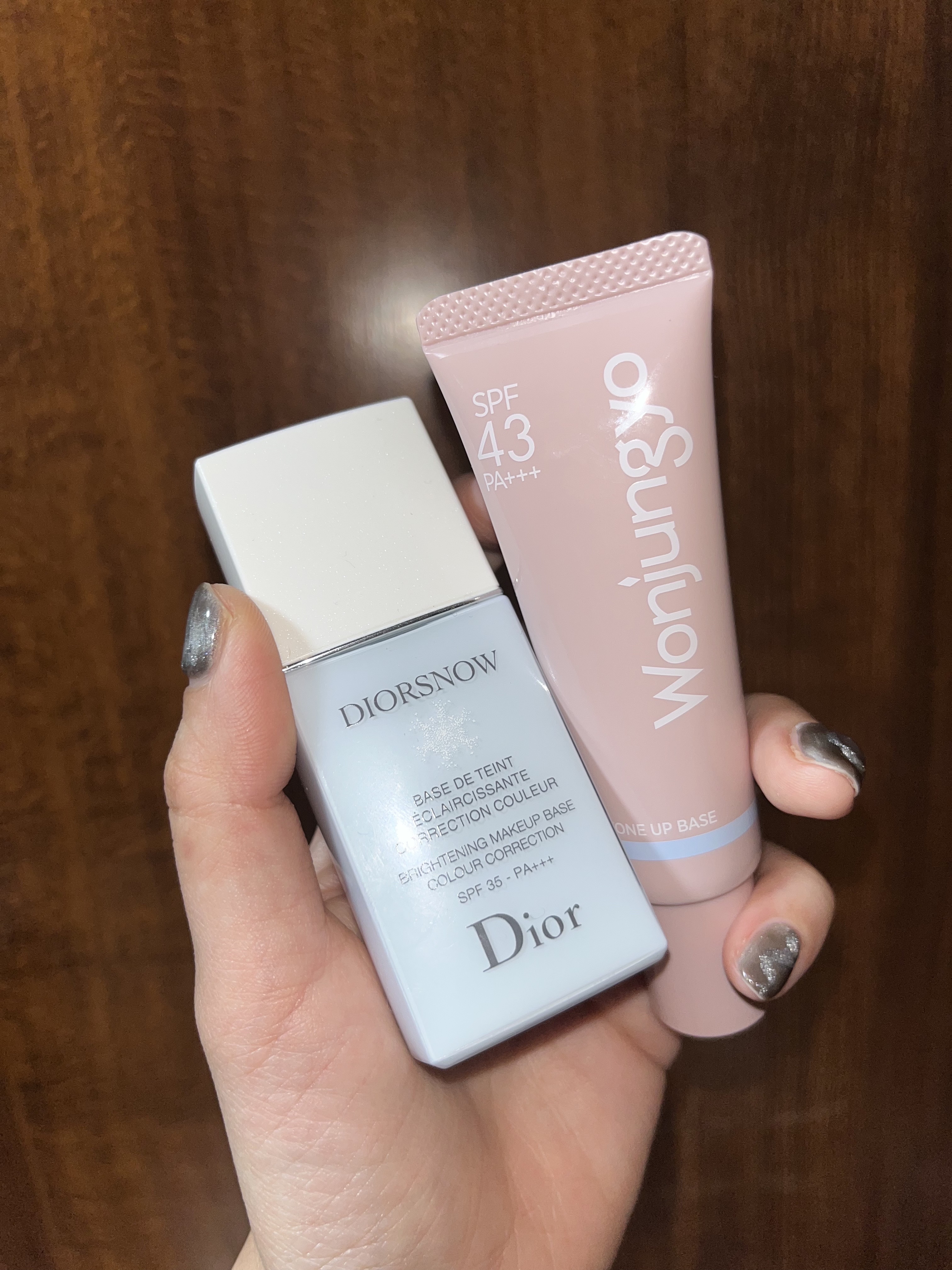 【旧】スノー メイクアップ ベース UV35 SPF35／PA+++/Dior/化粧下地を使ったクチコミ（1枚目）