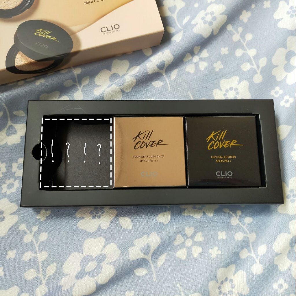 キル カバー コンシール クッション/CLIO/クッションファンデーションを使ったクチコミ(3枚目)