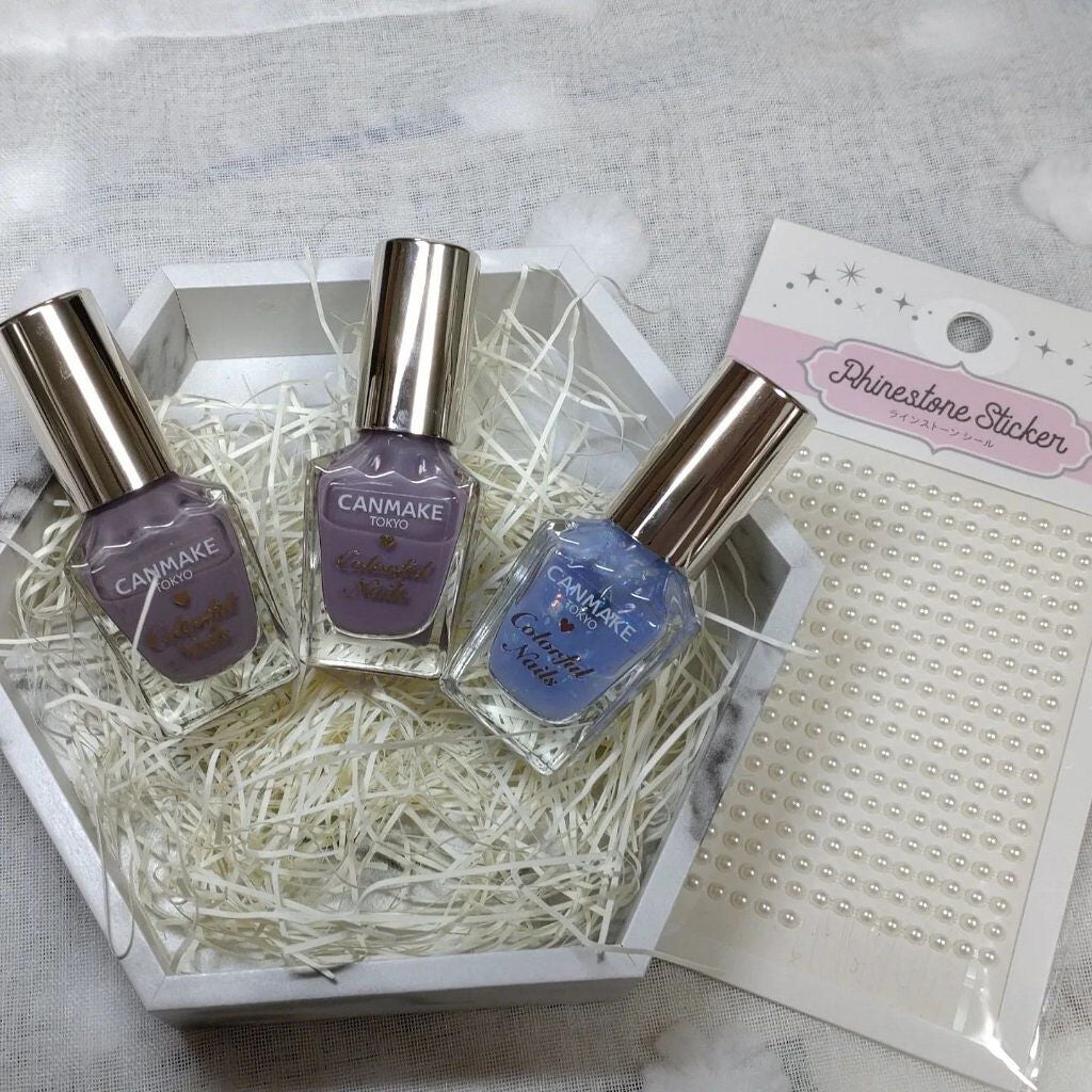 カラフルネイルズ/キャンメイク/マニキュアを使ったクチコミ(4枚目)