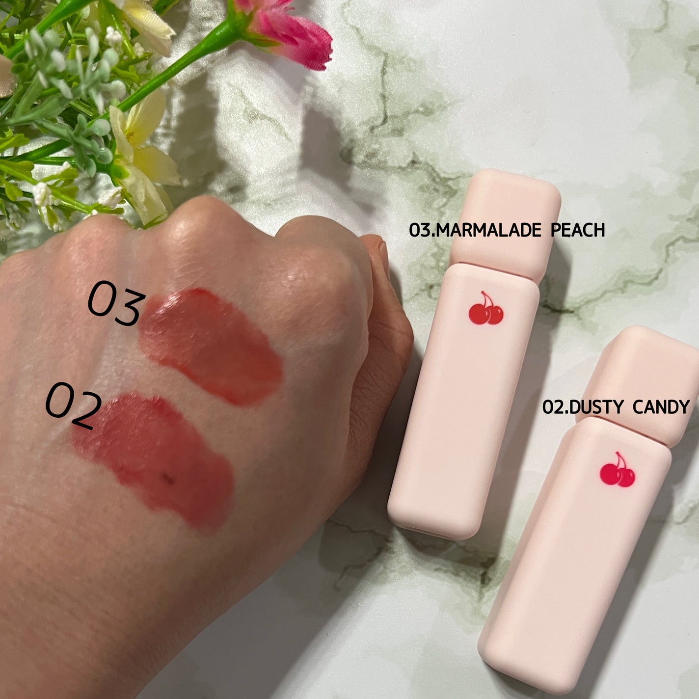 チューインガムベルベットティント/KIRSH(キルシー)/リップティントを使ったクチコミ(3枚目)