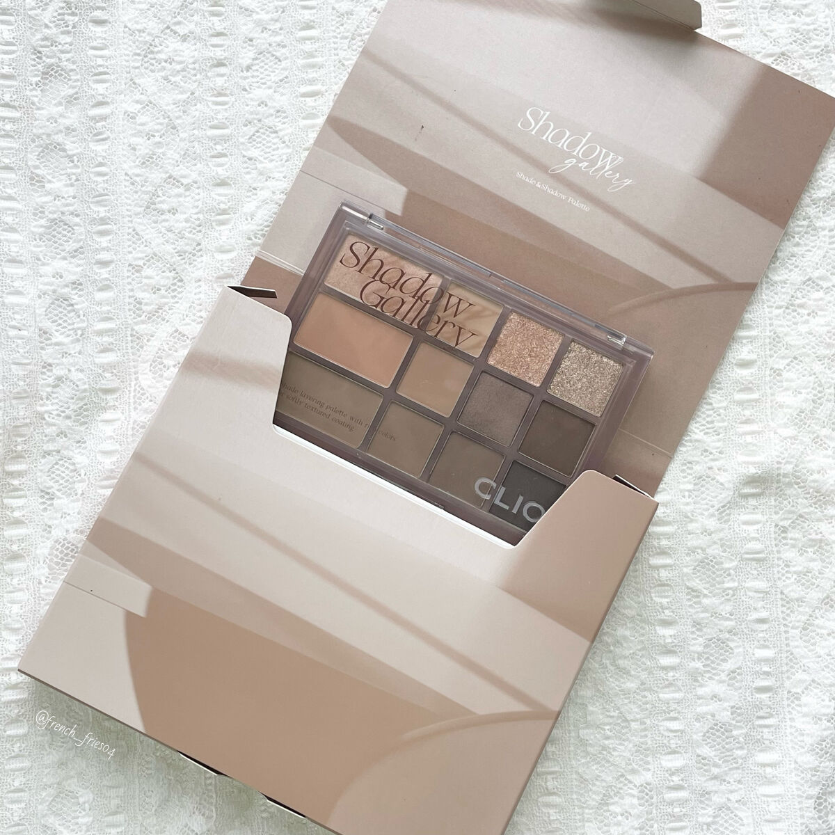 シェード アンド シャドウ パレット 01 SHADOW GALLERY/CLIO/アイシャドウパレットを使ったクチコミ（2枚目）