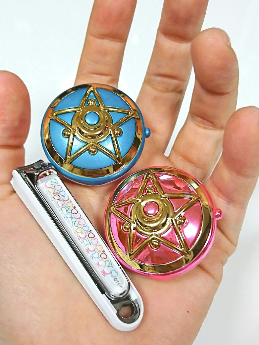 ツメキリS(守護星マーク)(美少女戦士セーラームーン限定デザイン)/貝印/ネイル用品を使ったクチコミ(2枚目)