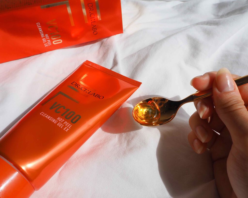 VC100 ホットピールクレンジングゲル/ドクターシーラボⓇ/ピーリングを使ったクチコミ(2枚目)