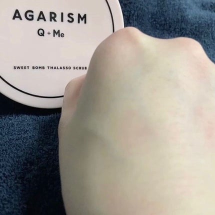 Q+Me スウィート ボム タラソ スクラブ/AGARISM/バスト・ヒップケアを使ったクチコミ(7枚目)