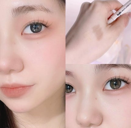 yuno on LIPS 「#Qoo10メガ割@keybo_jp〰️〰️🩷🩷一本でリップベ..」(7枚目)