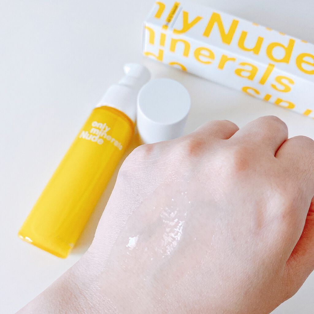 Nude ファーストCブースト/ONLY MINERALS/美容液を使ったクチコミ(4枚目)