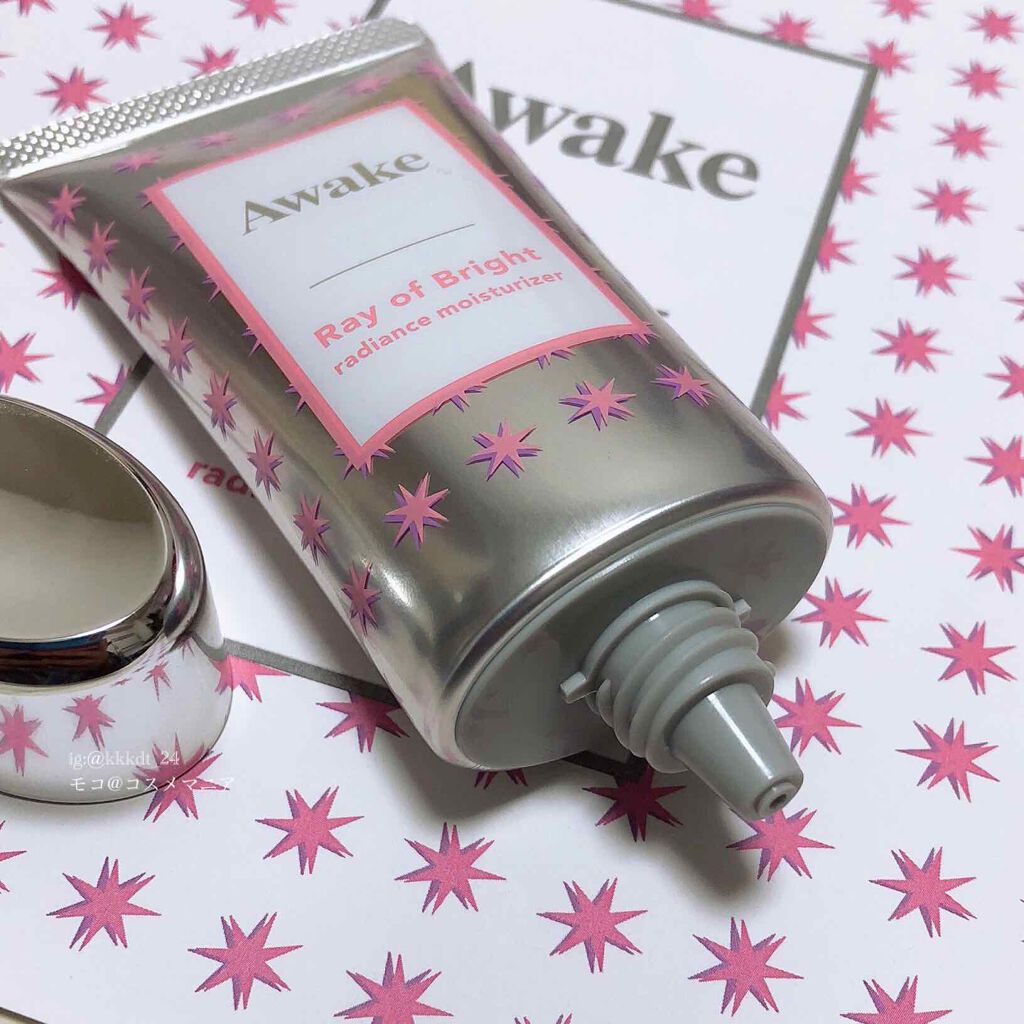 レイオブブライト ラディアンス モイスチュアライザー/Awake/化粧下地を使ったクチコミ(2枚目)