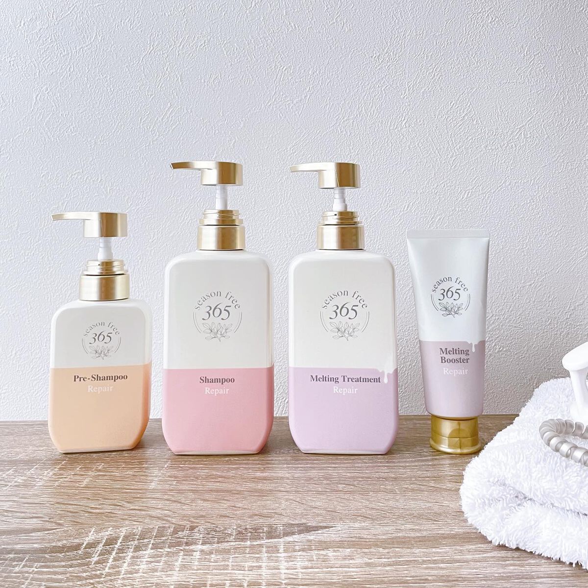 リペア メルティングブースター/season free 365/アウトバストリートメントを使ったクチコミ(2枚目)