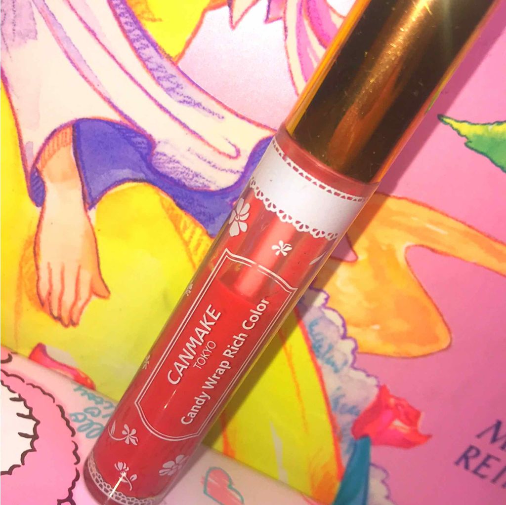 キャンディラップリッチカラー/キャンメイク/リップグロスを使ったクチコミ（1枚目）