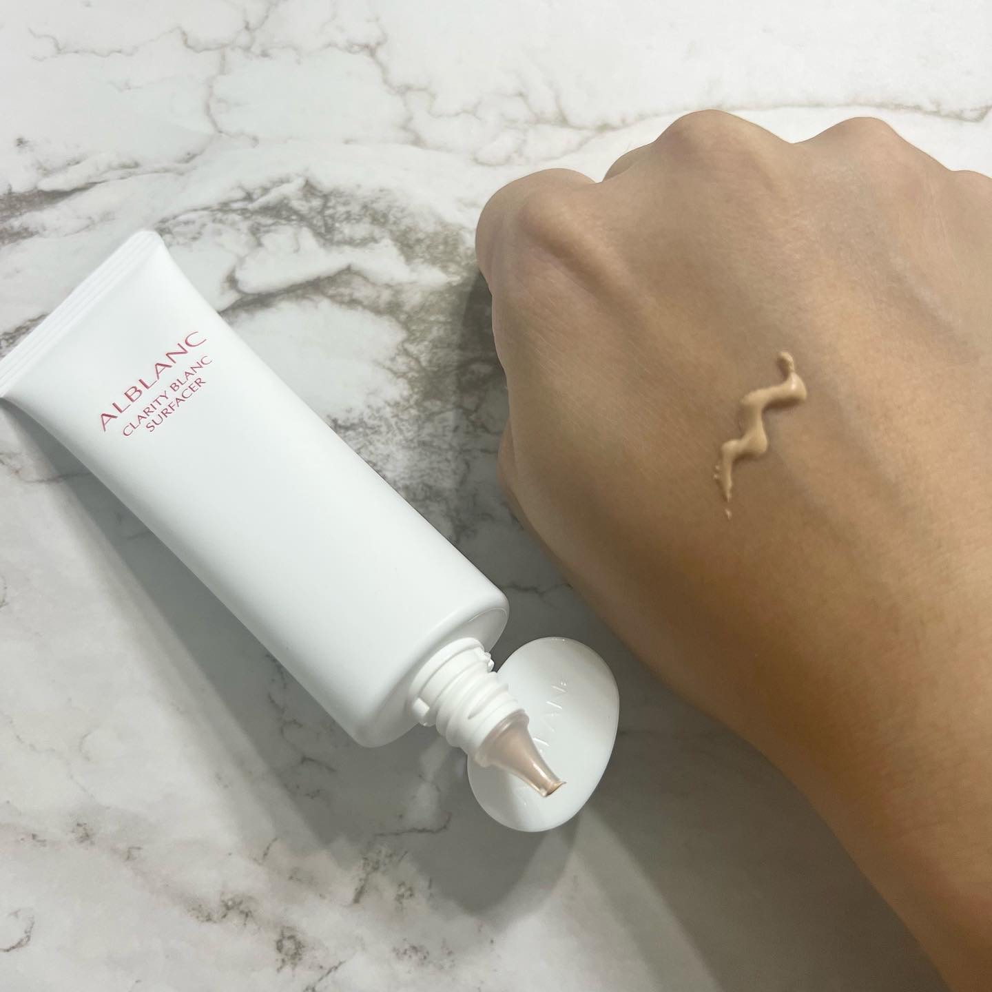 クラリティブラン サーフェイサー/ALBLANC/化粧下地を使ったクチコミ（3枚目）